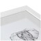 ArtToFrames Collage Photo Picture Frame with 1 - 5x7 and 4 - 3x5 inch Openings, Framed in White with Over 62 Mat Color Options and Regular Glass (CSM-3966-331)